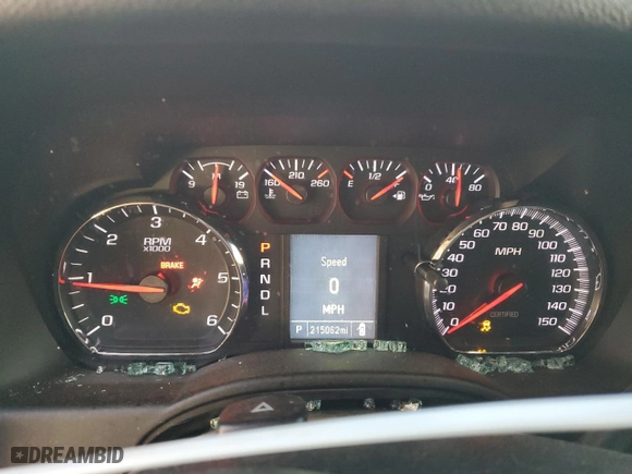 2017 Chevrolet Tahoe Commercial with VIN 1GNLCDEC7HR253331, listed as a Copart auction lot 87993845 with 215,062 mi miles and Salvage Title. Bid and sale history available at carsss.com. Image 9.