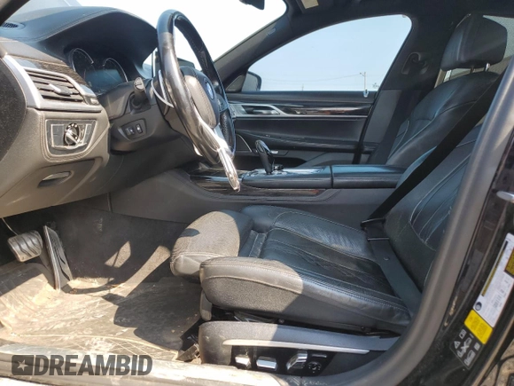 2017 BMW 7 Series with VIN WBA7F2C39HG423187, listed as a Copart auction lot 71163584 with 148,229 mi miles and Non Repairable. Bid and sale history available at DreamBid. Image 7.