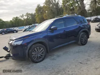 2024 Nissan Pathfinder SL with VIN 5N1DR3CB7RC243155, listed as a Copart auction lot 49779345 with 31,002 mi miles and Salvage Title. Bid and sale history available at carsss.com. Image 1.