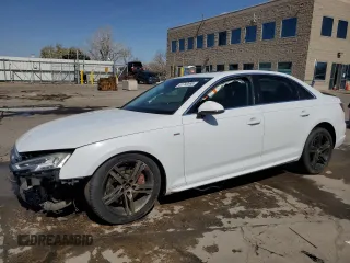 2017 Audi A4 Premium Plus z VIN WAUENAF45HN020344, wystawiony jako Copart lot #52750595 z przebiegiem 140 208 mil mil oraz Szkoda całkowita • Salvage title. Historia ofert i sprzedaży dostępna na DreamBid. Obrazek 1.