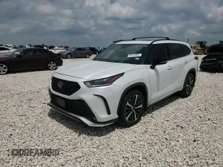 2022 Toyota Highlander XSE with VIN 5TDJZRAH7NS097169, listed as a Copart auction lot 54572455 with 86,007 mi miles and Salvage title. Bid and sale history available at DreamBid. Image 14.