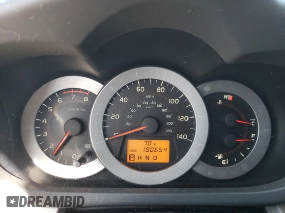 2012 Toyota RAV4 with VIN 2T3BF4DV2CW255768, listed as a Copart auction lot 52273495 with 190,654 mi miles and Salvage Title. Bid and sale history available at carsss.com. Image 9.