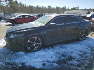 2014 Ford Taurus SHO with VIN 1FAHP2KT2EG147412, listed as a Copart auction lot 44856325 with 120,844 mi miles and Clean Title. Bid and sale history available at carsss.com. Image 1.