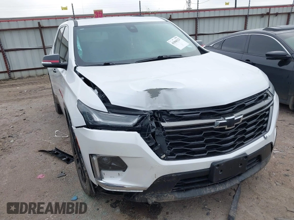 2023 Chevrolet Traverse Premier with VIN 1GNERKKW6PJ104495, listed as a IAAI auction lot 41868123 with 56,049 mi miles and . Bid and sale history available at DreamBid. Image 6.