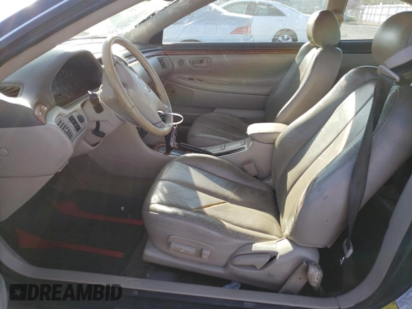 2003 Toyota Solara SE with VIN 2T1CF28P13C607060, listed as a Copart auction lot 73372844 with 107,610 mi miles and Salvage Title. Bid and sale history available at carsss.com. Image 7.