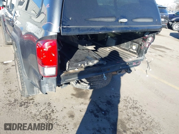 2017 Toyota Tacoma SR5 with VIN 3TMCZ5AN1HM065331, listed as a IAAI auction lot 41377968 with 93,468 mi miles and . Bid and sale history available at DreamBid. Image 6.