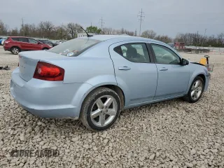 2013 Dodge Avenger SE with VIN 1C3CDZAB2DN760014, listed as a Copart auction lot 52725545 with 100,128 mi miles and Salvage Title. Bid and sale history available at carsss.com. Image 3.