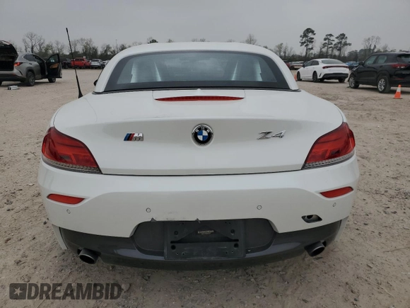 2016 BMW Z4 sDrive35i z VIN WBALM7C52G5B60024, wystawiony jako Copart lot #49235955 z przebiegiem 16 673 mil mil oraz Szkoda całkowita • Salvage title. Historia ofert i sprzedaży dostępna na DreamBid. Obrazek 6.