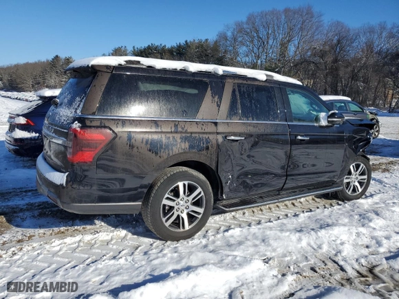2022 Ford Expedition Max Limited with VIN 1FMJK1KT6NEA27320, listed as a Copart auction lot 89119265 with NaN miles and Salvage Title. Bid and sale history available at carsss.com. Image 3.