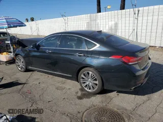 2018 Genesis G80 3.8L with VIN KMHGN4JE6JU225160, listed as a Copart auction lot 85454134 with 67,994 mi miles and Salvage Title. Bid and sale history available at carsss.com. Image 2.