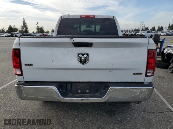 2017 Ram 1500 Classic SLT with VIN 1C6RR6LGXHS769296, listed as a Copart auction lot 49057215 with 0 mi miles and Clean Title. Bid and sale history available at carsss.com. Image 6.