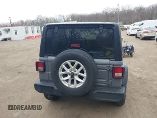 2023 Jeep Wrangler Sport S with VIN 1C4HJXDN0PW638934, listed as a IAAI auction lot 41719467 with 16,686 mi miles and . Bid and sale history available at DreamBid. Image 17.