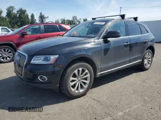 2015 Audi Q5 Premium Plus with VIN WA1LFAFP6FA136703, listed as a Copart auction lot 60134635 with 113,560 mi miles and Clean title. Bid and sale history available at DreamBid. Image 1.