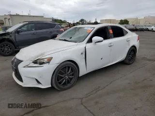 2014 Lexus IS 350 with VIN JTHBE1D20E5006935, listed as a Copart auction lot 76547704 with 154,008 mi miles and Salvage Title. Bid and sale history available at carsss.com. Image 1.