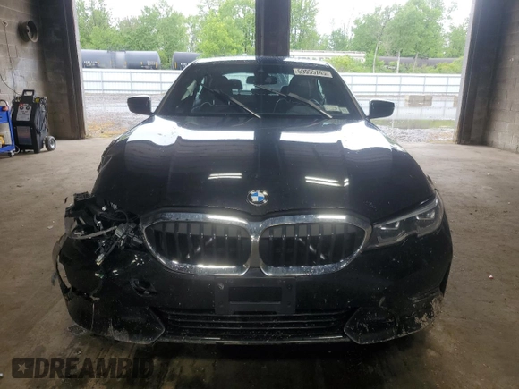 2022 BMW 3 Series 330i xDrive with VIN 3MW5R7J07N8C52051, listed as a Copart auction lot 59055745 with Not provided miles and Salvage title. Bid and sale history available at DreamBid. Image 5.