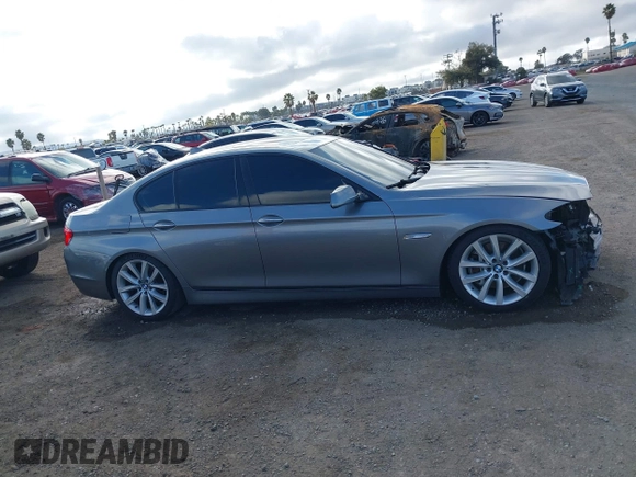 2011 BMW 5 Series 535i with VIN WBAFR7C53BC800547, listed as a IAAI auction lot 41510473 with 194,429 mi miles and . Bid and sale history available at carsss.com. Image 14.