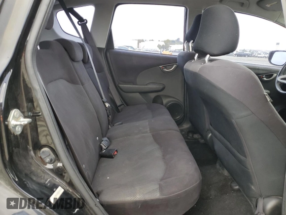 2010 Honda Fit Sport with VIN JHMGE8H49AC039500, listed as a Copart auction lot 53576655 with 170,571 mi miles and Salvage Title. Bid and sale history available at carsss.com. Image 10.