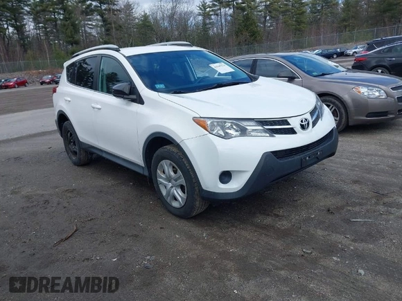 2015 Toyota RAV4 LE with VIN 2T3BFREV5FW337848, listed as a IAAI auction lot 41945174 with 135,792 mi miles. Bid and sale history available at carsss.com. Image 1.