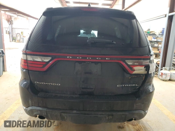 2014 Dodge Durango Citadel with VIN 1C4RDHEG9EC381319, listed as a Copart auction lot 42186505 with 174,104 mi miles and Salvage title. Bid and sale history available at DreamBid. Image 6.