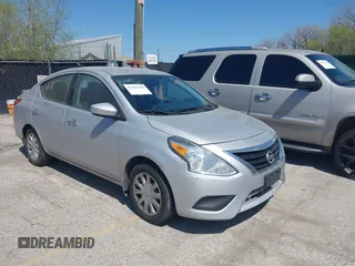 2015 Nissan Versa SV with VIN 3N1CN7AP0FL809693, listed as a IAAI auction lot 41982690 with 86,744 mi miles and . Bid and sale history available at DreamBid. Image 1.