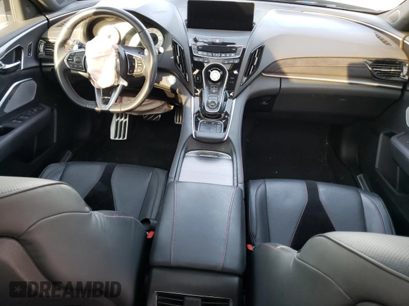 2022 Acura RDX w/A-Spec Package with VIN 5J8TC2H6XNL013953, listed as a Copart auction lot 76123294 with Not Provided miles and Salvage Title. Bid and sale history available at carsss.com. Image 8.