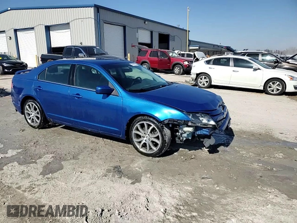 2012 Ford Fusion SEL with VIN 3FAHP0JA8CR293890, listed as a Copart auction lot 48590135 with 185,070 mi miles and Salvage Title. Bid and sale history available at carsss.com. Image 14.