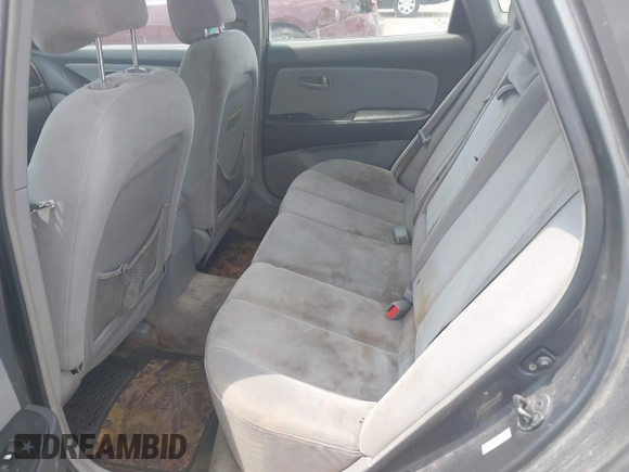 2007 Hyundai Elantra GLS with VIN KMHDU46DX7U092241, listed as a IAAI auction lot 42654502 with 133,244 mi miles and . Bid and sale history available at DreamBid. Image 8.
