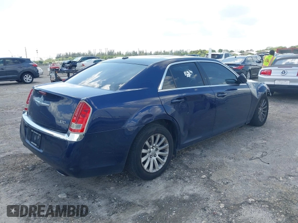 2014 Chrysler 300 with VIN 2C3CCAAG6EH288572, listed as a IAAI auction lot 41937363 with 182,605 mi miles. Bid and sale history available at carsss.com. Image 4.