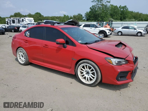 2018 Subaru WRX Limited with VIN JF1VA1H65J9812351, listed as a Copart auction lot 59925895 with 180,219 mi miles and Salvage title. Bid and sale history available at DreamBid. Image 4.