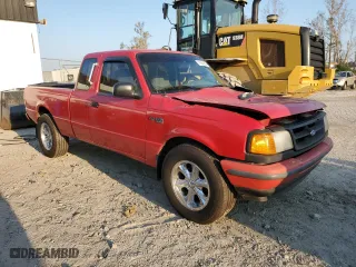 1996 Ford Ranger XLT with VIN 1FTCR14X9TPB07785, listed as a Copart auction lot 75954684 with 139,897 mi miles and Salvage Title. Bid and sale history available at carsss.com. Image 4.