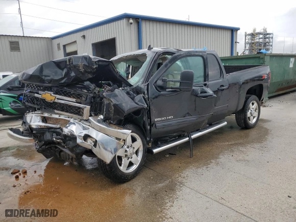 2013 Chevrolet Silverado 2500HD LTZ with VIN 1GC1KYE84DF163247, listed as a Copart auction lot 54511354 with 0 mi miles and Salvage Title. Bid and sale history available at carsss.com. Image 1.