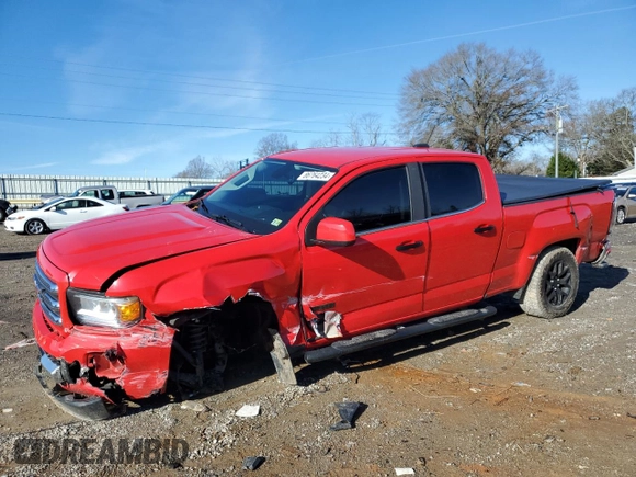 2016 GMC Canyon 4WD SLE with VIN 1GTG6CE33G1361518, listed as a Copart auction lot 86764234 with 86,779 mi miles and Salvage Title. Bid and sale history available at carsss.com. Image 1.