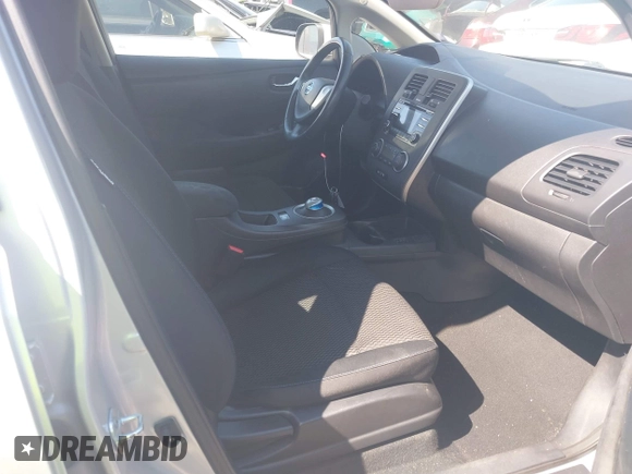 2014 Nissan LEAF SL with VIN 1N4AZ0CP6EC333351, listed as a IAAI auction lot 41990171 with 86,125 mi miles and . Bid and sale history available at DreamBid. Image 5.