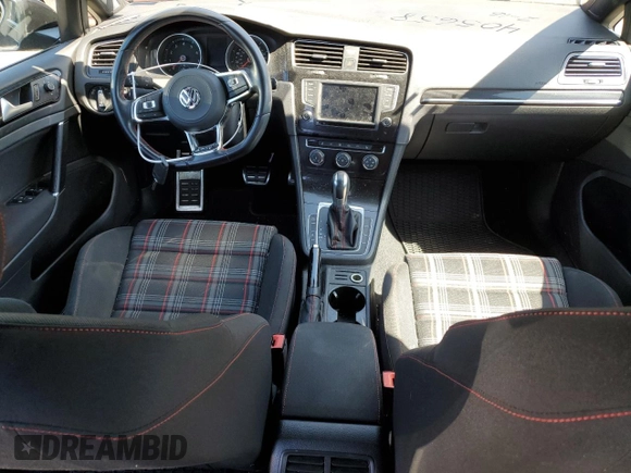 2017 Volkswagen Golf GTI S with VIN 3VW4T7AU7HM066201, listed as a Copart auction lot 44282864 with 52,248 mi miles. Bid and sale history available at carsss.com. Image 8.