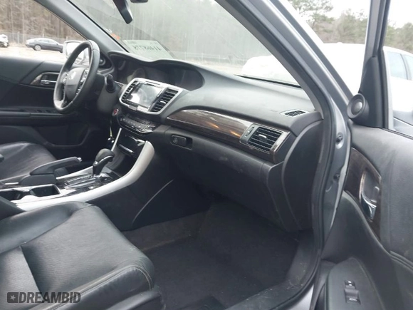 2017 Honda Accord Hybrid Touring with VIN JHMCR6F75HC016374, listed as a IAAI auction lot 41468778 with 180,618 mi miles. Bid and sale history available at carsss.com. Image 5.