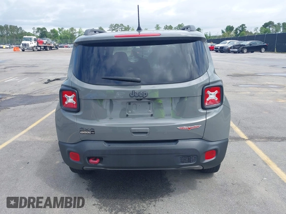 2021 Jeep Renegade Trailhawk with VIN ZACNJDC19MPN29653, listed as a IAAI auction lot 42354229 with 58,106 mi miles and . Bid and sale history available at DreamBid. Image 16.