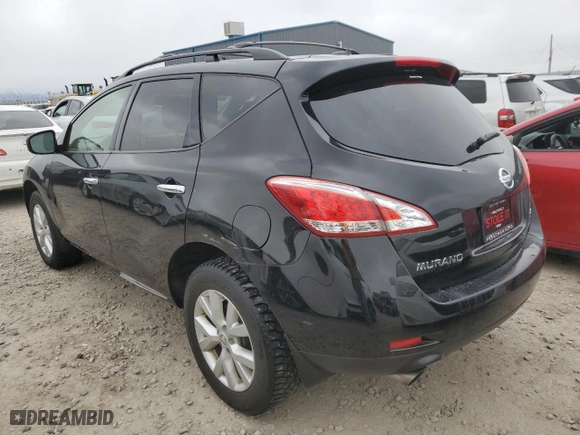 2014 Nissan Murano SV with VIN JN8AZ1MU1EW403135, listed as a Copart auction lot 48060925 with 189,440 mi miles and Clean Title. Bid and sale history available at carsss.com. Image 2.