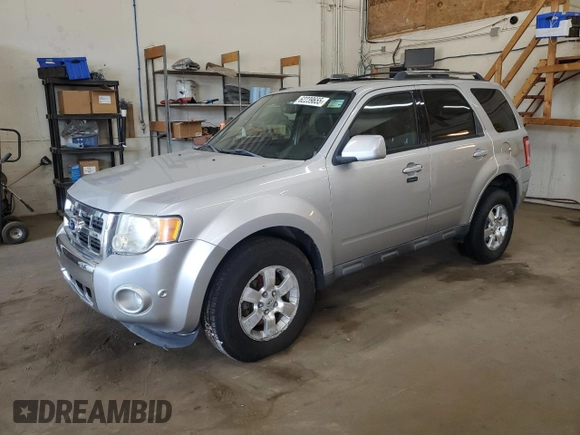 2010 Ford Escape Limited with VIN 1FMCU9EGXAKB93593, listed as a Copart auction lot 62239655 with 131,746 mi miles and Salvage title. Bid and sale history available at DreamBid. Image 1.