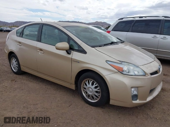 2010 Toyota Prius II with VIN JTDKN3DU3A0096944, listed as a IAAI auction lot 41797544 with 108,306 mi miles. Bid and sale history available at carsss.com. Image 1.