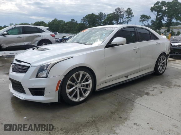 2016 Cadillac ATS-V z VIN 1G6AN5RY7G0140961, wystawiony jako Copart lot #54728145 z przebiegiem 59 215 mil mil oraz Szkoda całkowita • Salvage title. Historia ofert i sprzedaży dostępna na DreamBid. Obrazek 1.