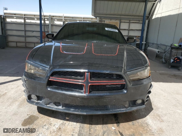 2014 Dodge Charger SXT with VIN 2C3CDXHG6EH342717, listed as a Copart auction lot 52949095 with 187,276 mi miles and Clean Title. Bid and sale history available at carsss.com. Image 5.