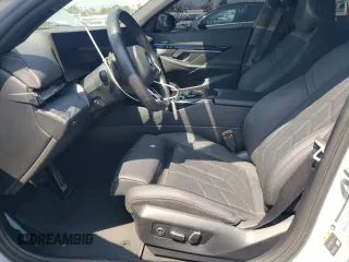 2024 BMW i5 eDrive40 with VIN WBY33FK09RCR17369, listed as a Copart auction lot 65018825 with 3,853 mi miles and Clean title. Bid and sale history available at DreamBid. Image 7.