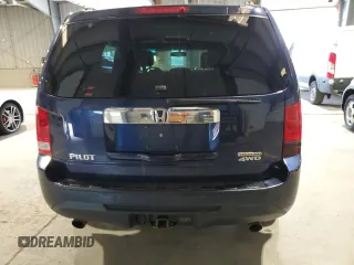 2013 Honda Pilot Touring with VIN 5FNYF4H92DB040292, listed as a Copart auction lot 66373005 with 191,692 mi miles and Clean title. Bid and sale history available at DreamBid. Image 6.