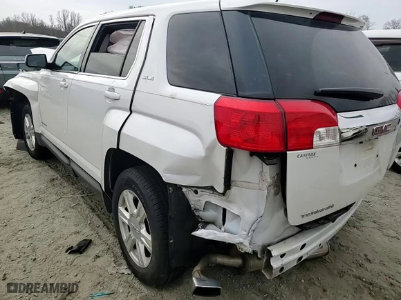 2016 GMC Terrain SLE with VIN 2GKALMEK2G6204091, listed as a Copart auction lot 48022225 with 132,277 mi miles and Salvage Title. Bid and sale history available at carsss.com. Image 11.