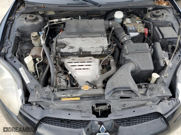 2007 Mitsubishi Eclipse GS with VIN 4A3AK24F87E006504, listed as a Copart auction lot 74566924 with 106,384 mi miles and Non Repairable. Bid and sale history available at carsss.com. Image 11.