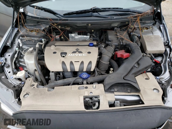 2016 Mitsubishi Lancer ES with VIN JA32U2FU3GU001163, listed as a Copart auction lot 69448354 with 142,076 mi miles and Salvage Title. Bid and sale history available at carsss.com. Image 12.