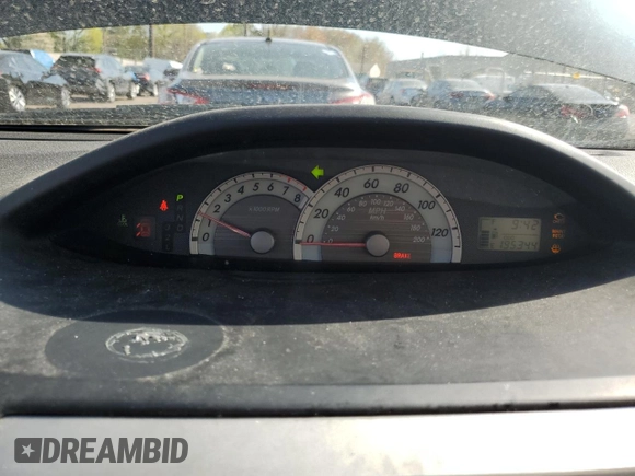 2007 Toyota Yaris with VIN JTDBT923571040512, listed as a Copart auction lot 54068295 with 195,344 mi miles and Salvage Title. Bid and sale history available at carsss.com. Image 9.