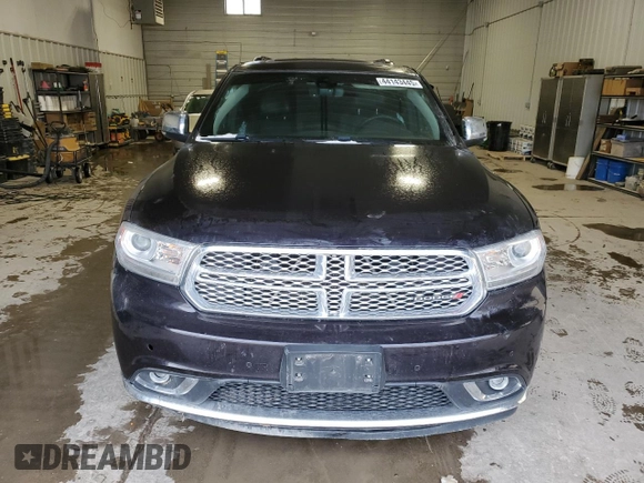 2018 Dodge Durango Citadel with VIN 1C4RDJEG9JC445313, listed as a Copart auction lot 44143445 with 82,752 mi miles and Salvage title. Bid and sale history available at DreamBid. Image 5.