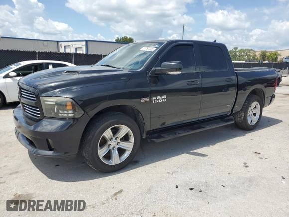2015 Ram 1500 Sport z VIN 1C6RR6MT8FS629613, wystawiony jako Copart lot #63787025 z przebiegiem 162 686 mil mil oraz Czysty tytuł • Clean title. Historia ofert i sprzedaży dostępna na DreamBid. Obrazek 1.