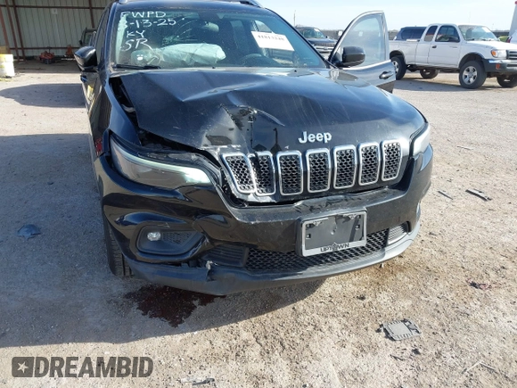 2019 Jeep Cherokee Latitude with VIN 1C4PJLCB7KD331955, listed as a IAAI auction lot 41813248 with 96,212 mi miles. Bid and sale history available at carsss.com. Image 6.